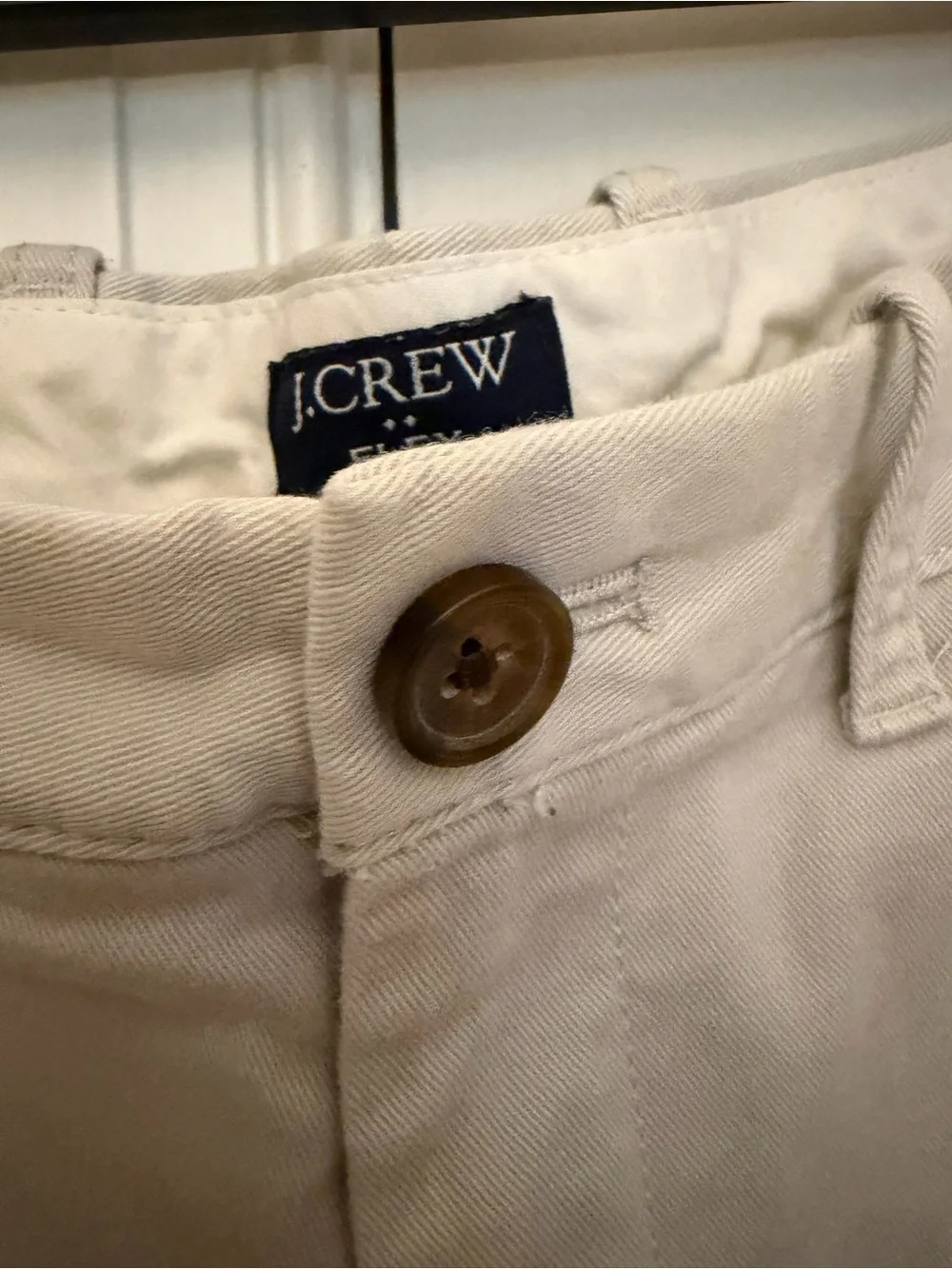 Classic Men's Straight Chino Pants - Light Khakis